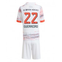 Camisa de Futebol Bayern Munich Raphael Guerreiro #22 Equipamento Secundário Infantil 2025-26 Manga Curta (+ Calças curtas)